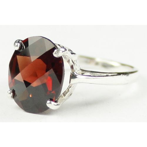 Mozambique Garnet, 925 Sterling Silver Ladies Ring, SR055