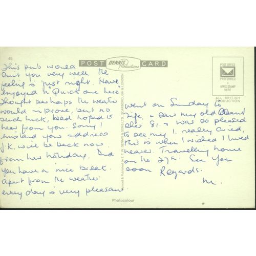 Vintage GB Postcard - Tam o'Shanter Museum, Ayr - Ayrshire, Scotland