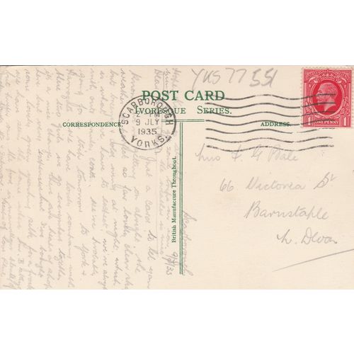 "Mount Private Hotel" ScarboroughYorkshire Postcard (YKS77351)