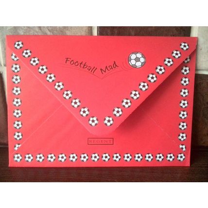 Age 6 Birthday Cards - Football - 004