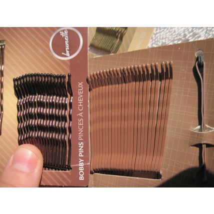 Goody Colour Collection Bobby Slide Hair Pins Bobbies Brunette Blonde Black Mini