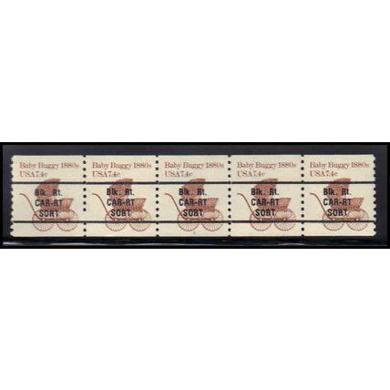 1902a 7.4c Baby Buggy Very Fine MNH Dry Gum PNC 2/5 X1469