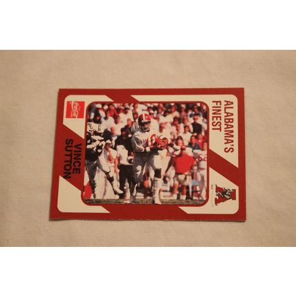 Vince Sutton 1989 Collegiate Collection Alabama's Finest NO. 329