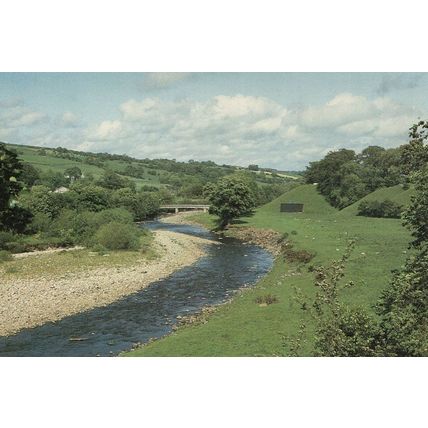 Kenneth Bridge Frosterley Durham Postcard