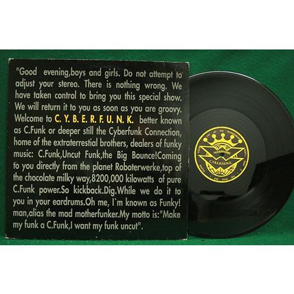 C.Y.B.E.R.F.U.N.K. - Live At The Wunderbar - 45 RPM 12” Single - WW 01 - NM