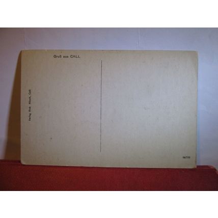 GRUB AUS CALL, GERMANY unused antique postcard #