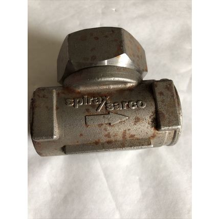 1" SPIRAX SARCO TDC STEAM TRAP THERMO-DYNAMIC,SPIRAX SARCO B.M. 70010,1” TDC,BT