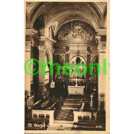 St Marys Church, Banbury, Oxon, Photo Precision Postcard