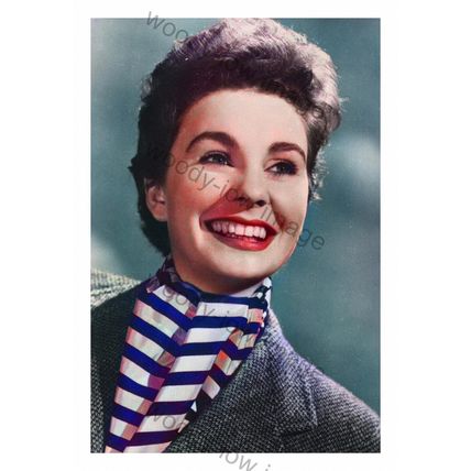 bc0034 - Film Actress - Jean Simmons - print 6"x4"
