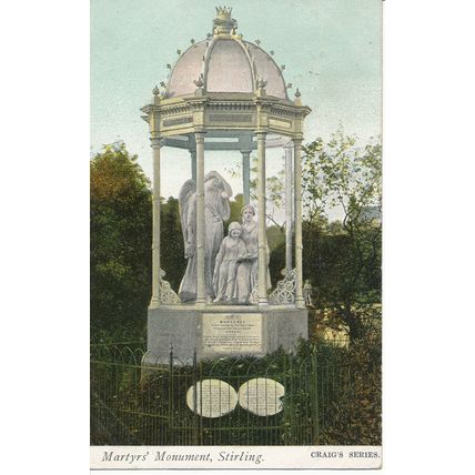 PC19846 Martyrs Monument. Stirling. Craig. 1906