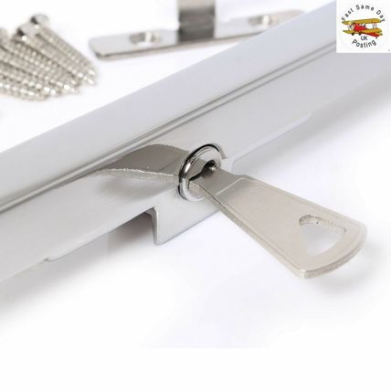 10" POLISHED CHROME LOCKING CASEMENT WINDOW STAY FASTENER 250mm Lever Arm Latch