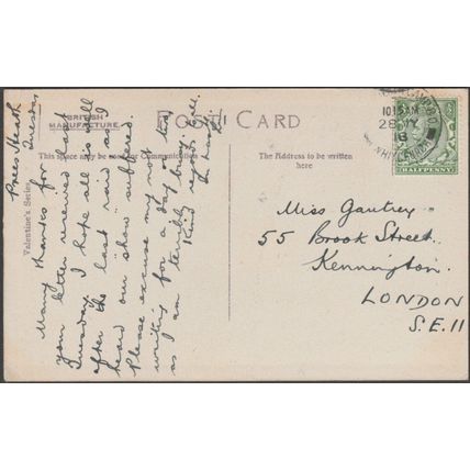 Fountain Green End, Whitchurch, Shropshire, 1918 - Valentine's Postcard