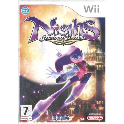Nintendo Wii Game Nights Journey of Dreams with Booklet