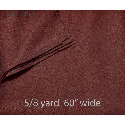 Brown Cotton Blend Fabric 5/8 yards 60" wide