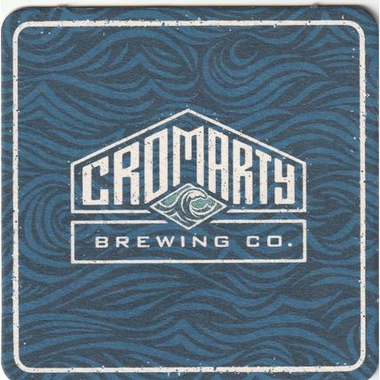 BEER MAT - CROMARTY BREWING CO (DAVIDSTON, SCOTLAND) - (Cat No 012) - (2019)