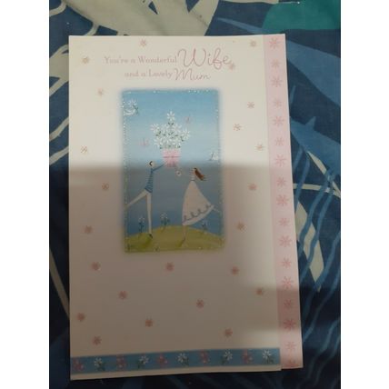 youre a wonderful wife & a lovely mother card