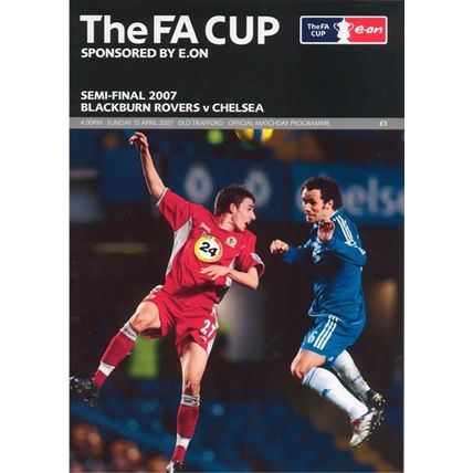 BLACKBURN ROVERS v CHELSEA FA CUP SEMI-FINAL 2007