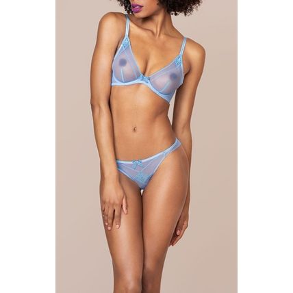 AGENT PROVOCATEUR Casper Powder Blue Brief BNWT