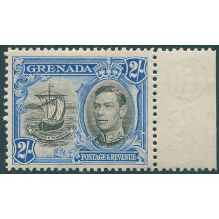 Grenada 1938 2s black & ultramarine Perf 12½ SG161 MNH