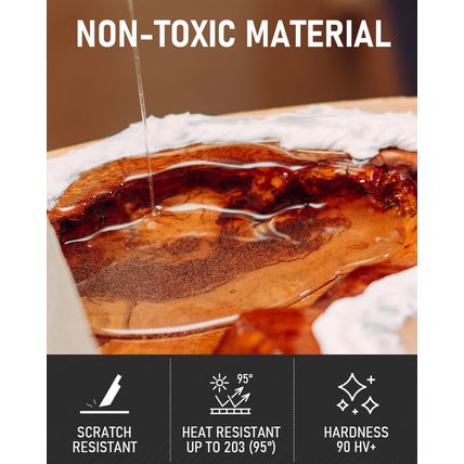 INCLY 2 Gallon Crystal Clear Epoxy Resin Kit, High Gloss & Bubbles Free Resin Su