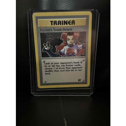 Rocket's Sneak Attack - 72/82 - Rare - Unlimited Edition Team Rocket Pokemon Tra