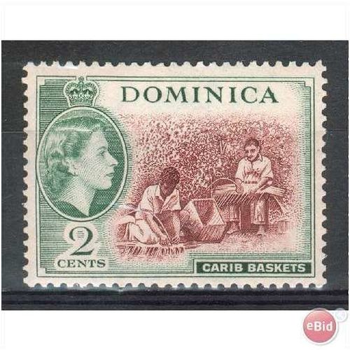 Dominica stamps 1954 - SG 142 - 2c Carib Baskets MH