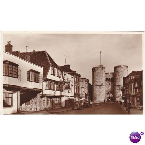 The Falstaff Inn and West Gate,Canterbury Kent Ken1820