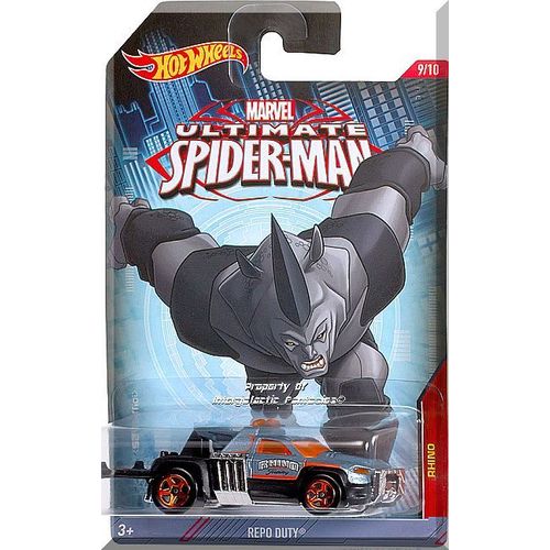 Hot Wheels - Repo Duty: Marvel Ultimate Spider-Man #9/10 (2015) *Rhino*