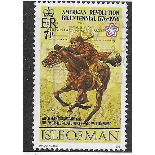 IOM 1976 7P 'AMERICA BICENTENNIAL' FINE USED (EBID54-747)