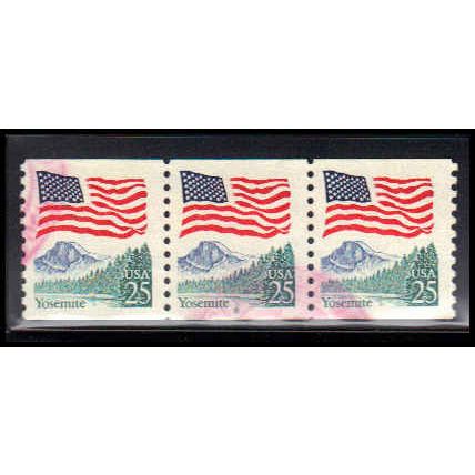 Used 2280 25c U.S. Flag Very Fine PNC 8/3 PA2859