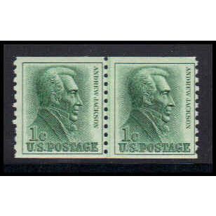 1225 1c Andrew Jackson Barely Clears MNH CLP CA0673