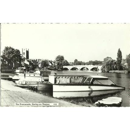 Oxfordshire HENLEY ON THAMES Promenade Postcard (5702)