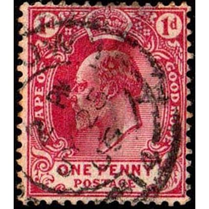 Cape of Good Hope 1902 King Edward VII 1d Used Stamp