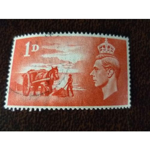 1948 GB Channel Islands Anniversary of Liberation 1d SGC1 fine used stamp Vraic
