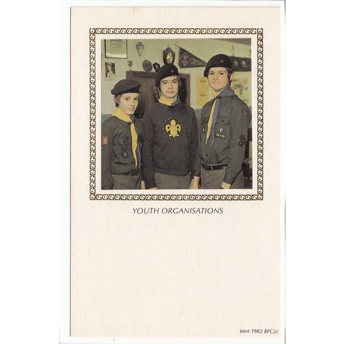 Youth Organisations Boy Scouts Benham Postcard 1982