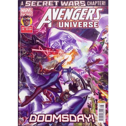 Avengers Universe #28 Panini UK Edition £3.50 SECRET WARS #7 #8 & #9 !!