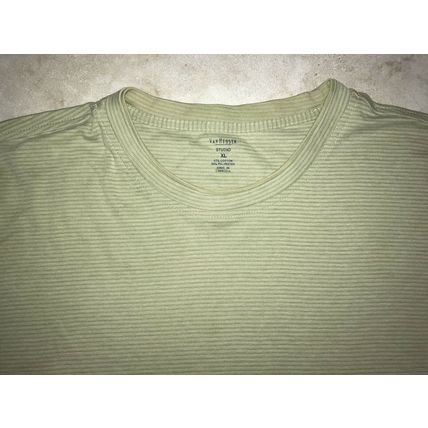 VanHeusen Studio Mens Shirt XL T-SHIRT Crew Neck Short Sleeve See Photos!
