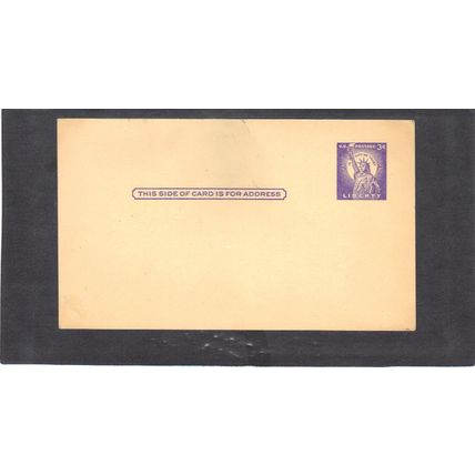 UX46 3c Statue of Liberty CV01260