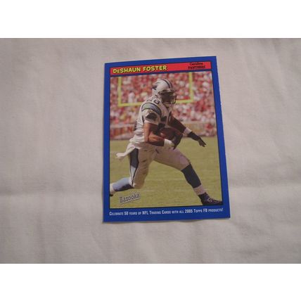 DeShaun Foster 2005 Bazooka BLUE NO. 108