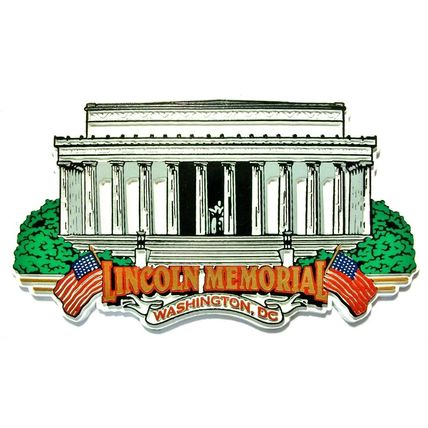 Lincoln Memorial Washington D.C. Fridge Magnet