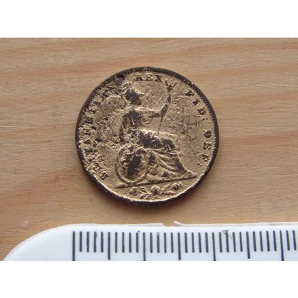 1835 George IIII Farting Plated (e379)