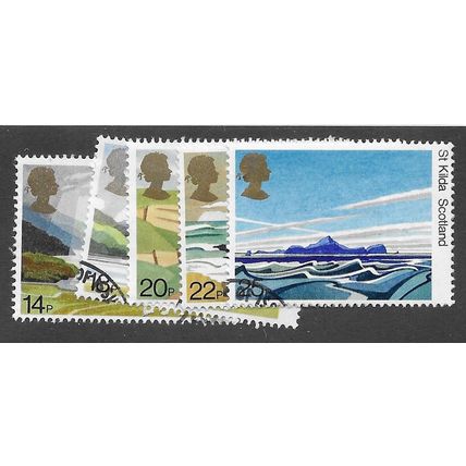 1981 SET 'NATIONAL TRUST'(5v) FINE USED (EBID77-338)