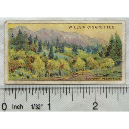 1914 Wills Overseas Dominions Canada No. 16 Kootenay Reservation
