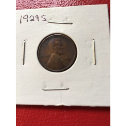 1929 S Lincoln Cent Fine