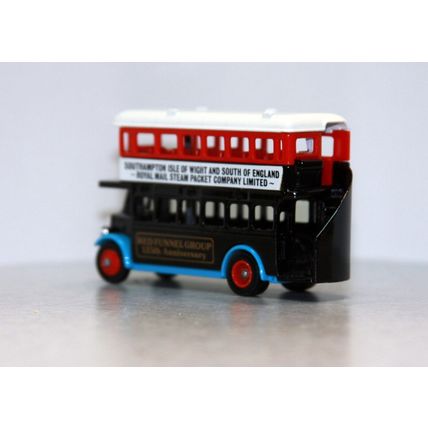 Lledo Promotional Double Decker Bus Red Funnel Group 125 Year Anniversary L.N.