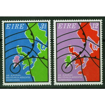 ZAYIX Ireland 332-333 MNH Weather Map Europe Meteorology 021823S114M