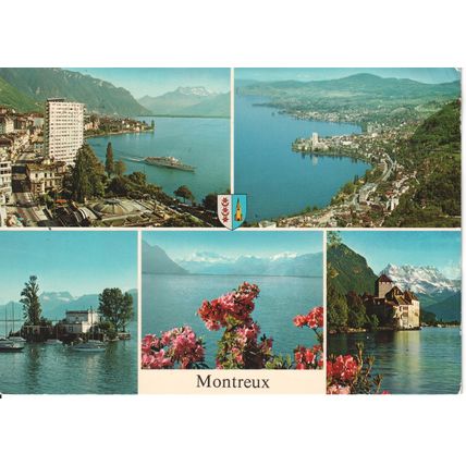 Switzerland Postcard 1979 - Montreaux