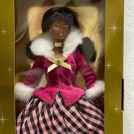 Mattel 1996 Avon Winter Rhapsody Barbie African American Special Edition Doll #1