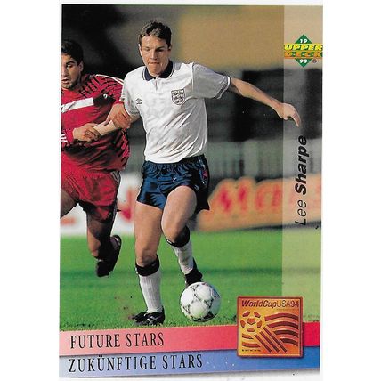 Upper Deck FIFA WC USA 1994 Preview: Future Stars, England - Sharpe