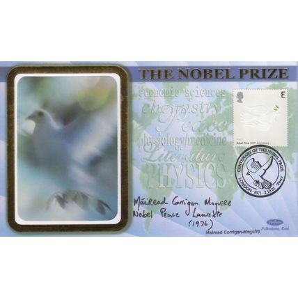 Mairead Corrigan Maguire Irish Peace 1976 Nobel Prize Winner Hand Signed Benham